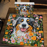 Wildflower Pup Jigsaw Puzzle 1000 Pieces